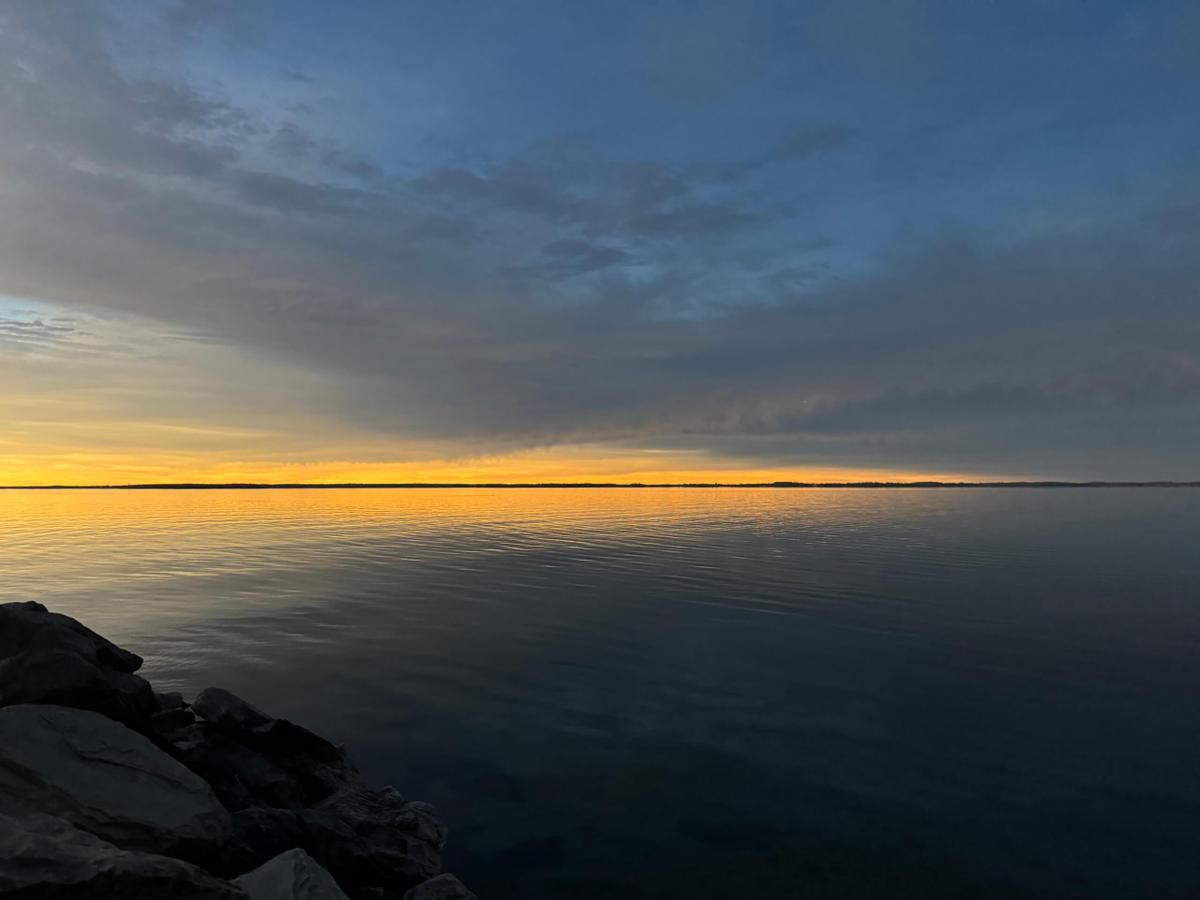 Solar eclipse over Ontario